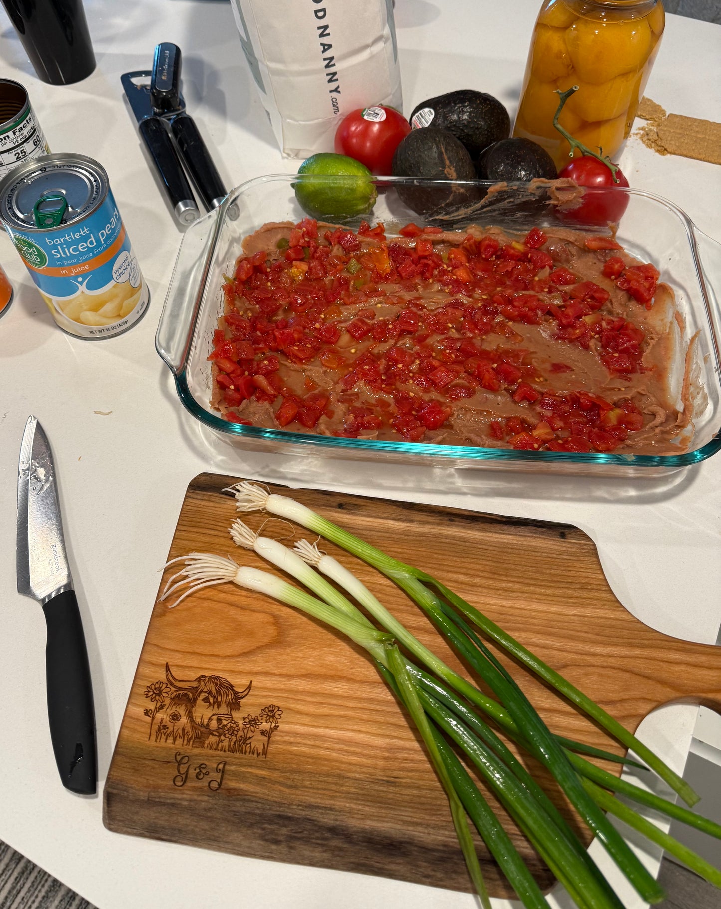 Cutting Board w/ Butcher Block Inlay