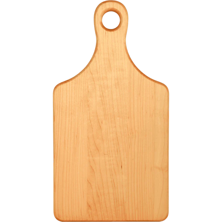 Cutting Board Paddle Shape w/Handle