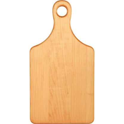 Cutting Board Paddle Shape w/Handle