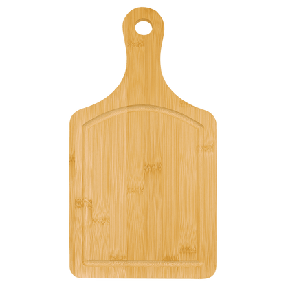Cutting Board Paddle Shape w/Handle