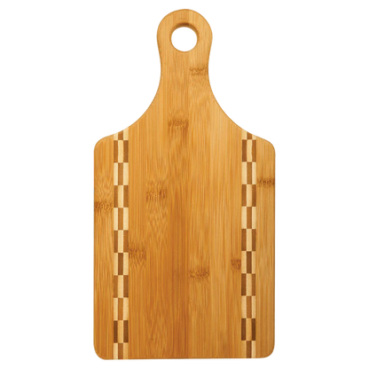 Cutting Board Paddle Shape w/Handle