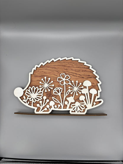 Wooden Decor - Hedgehog