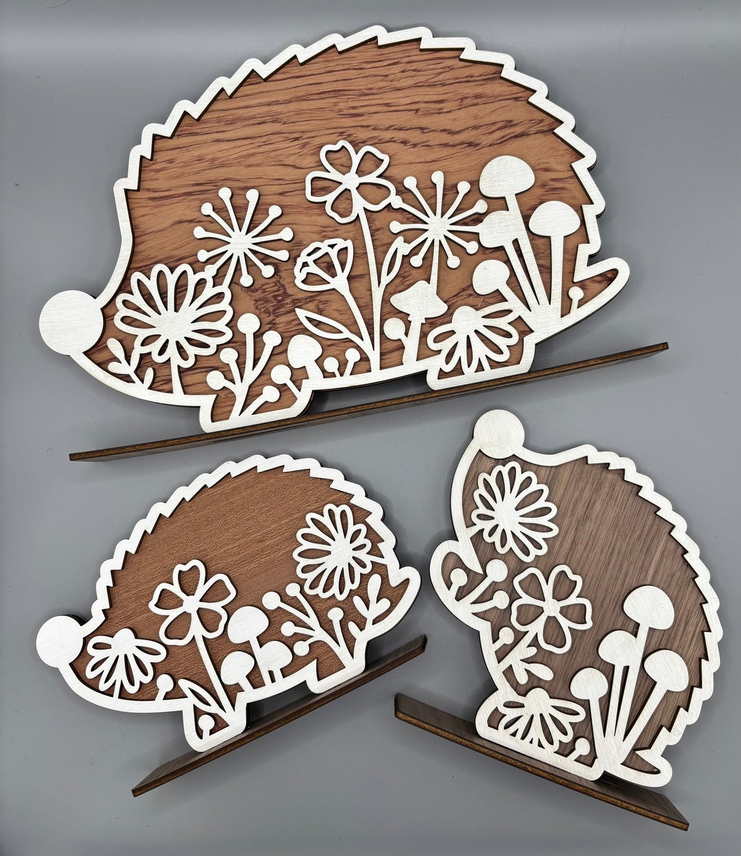 Wooden Decor - Hedgehog