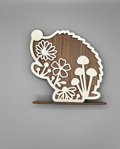 Wooden Decor - Hedgehog