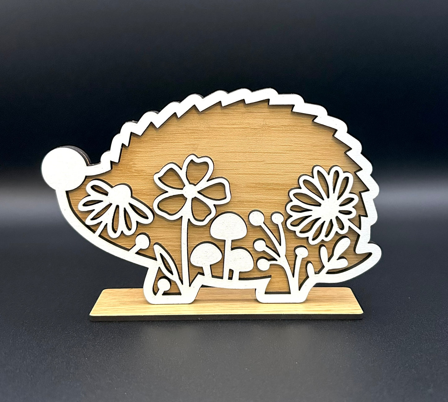 Wooden Decor - Hedgehog