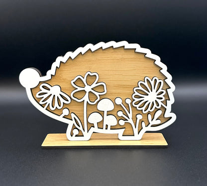 Wooden Decor - Hedgehog