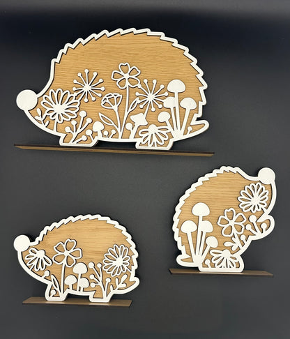 Wooden Decor - Hedgehog