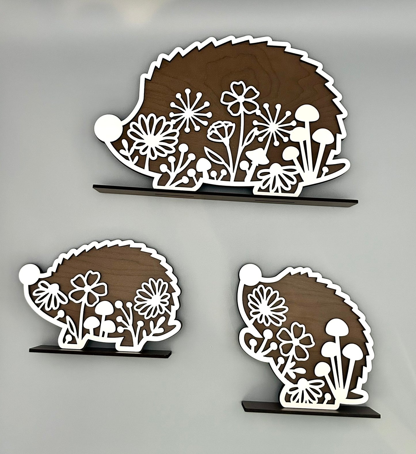 Wooden Decor - Hedgehog