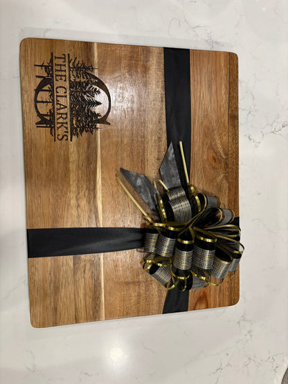 Bamboo 2-Tone Cutting Board