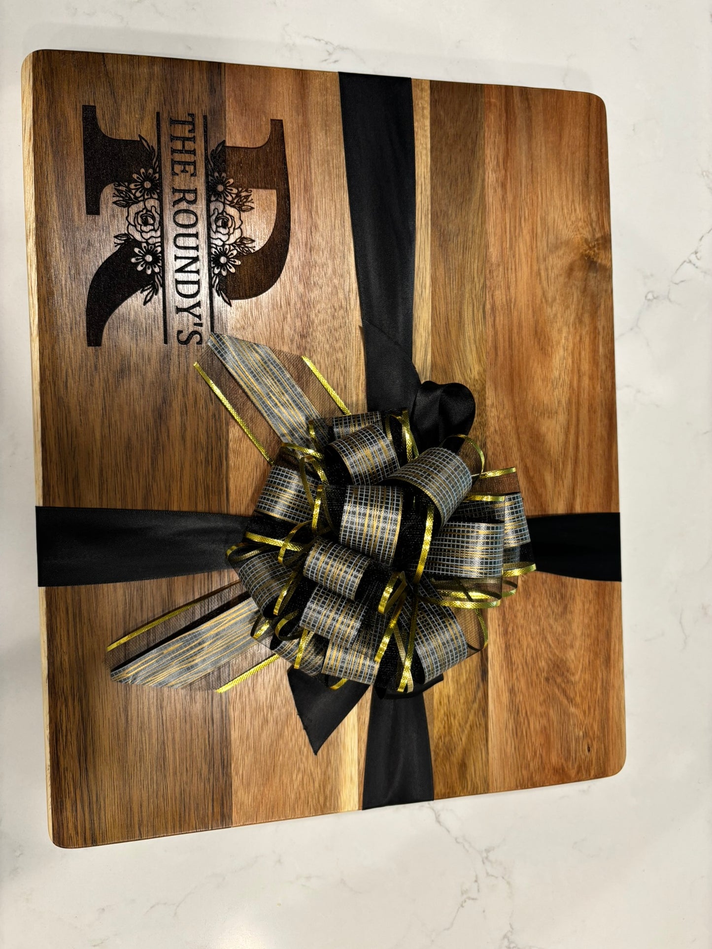 Cutting Board w/ Butcher Block Inlay