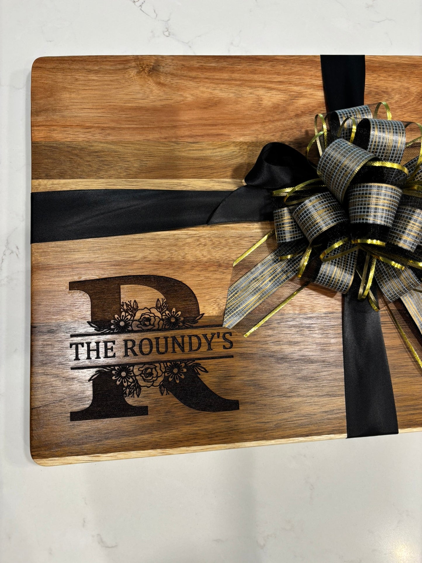 Cutting Board w/ Butcher Block Inlay